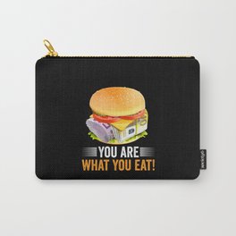 You are what you eat | Money Burger Rich Carry-All Pouch