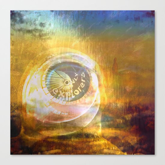 EXPLORERS ONLY / The Biggest Spatial Eye / 26-08-16 Canvas Print