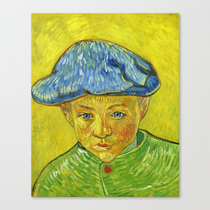 Vincent van Gogh "Portrait of Camille Roulin" Canvas Print