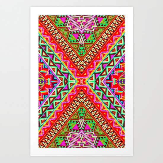 X Pat Art Print