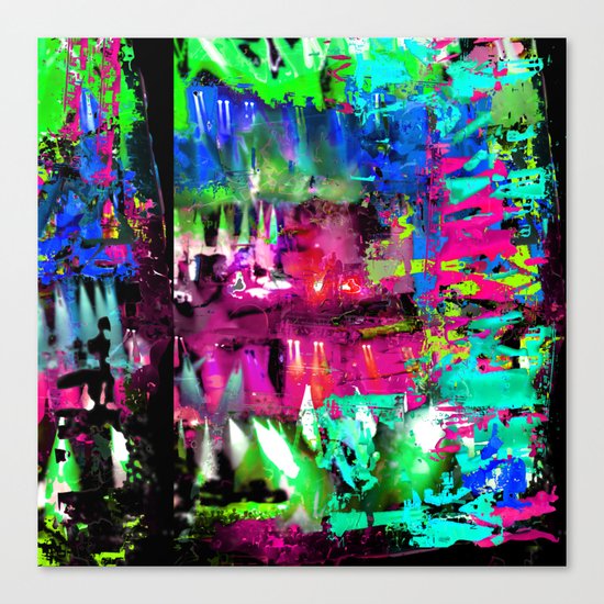 Caspian 80s Canvas Print