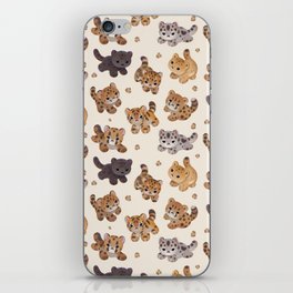 The year of big cat cubs iPhone Skin