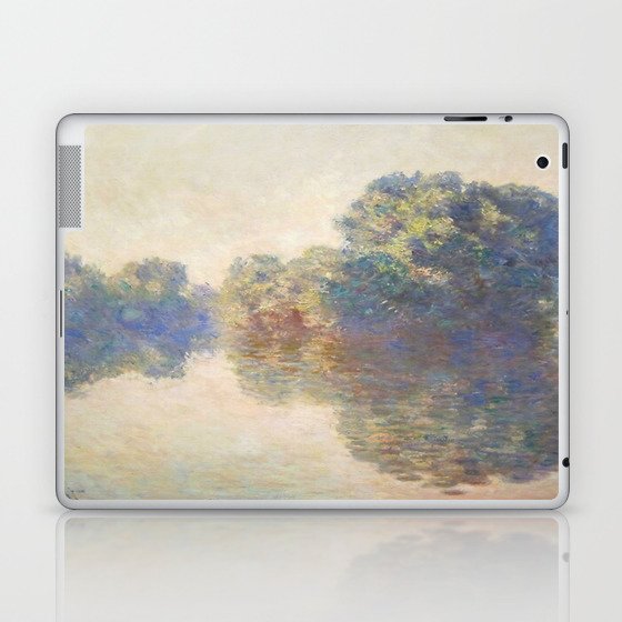 Claude Monet - The Seine at Giverny (1897) Laptop & iPad Skin