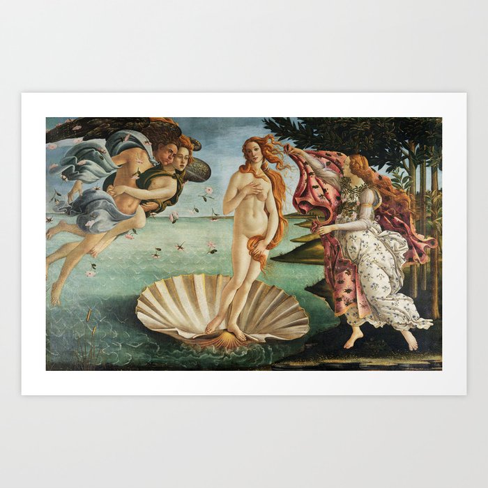The Birth of Venus by Sandro Botticelli, 1445 Kunstdrucke The Birth of Venus by Sandro Botticelli, 1445 Kunstdrucke