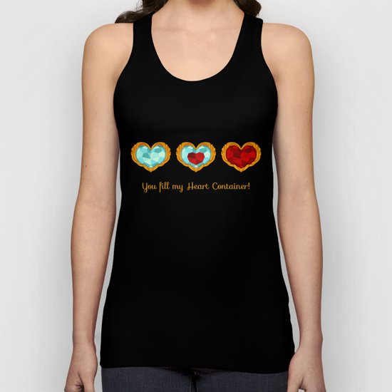 HEART CONTAINER Unisex Tank Top