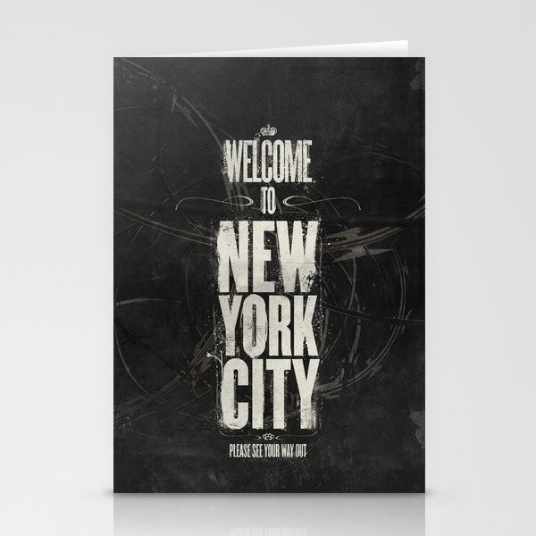 Welcome to New York City Stationery Cards