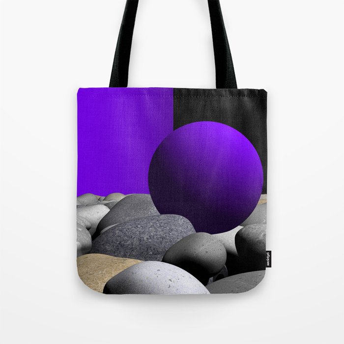 go violet -61- Tote Bag
