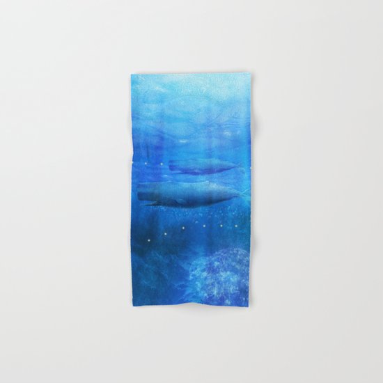 Save The Whales by Viviana Gonzalez Hand & Bath Towel