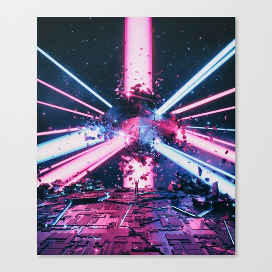 HELLSTAR Canvas Print