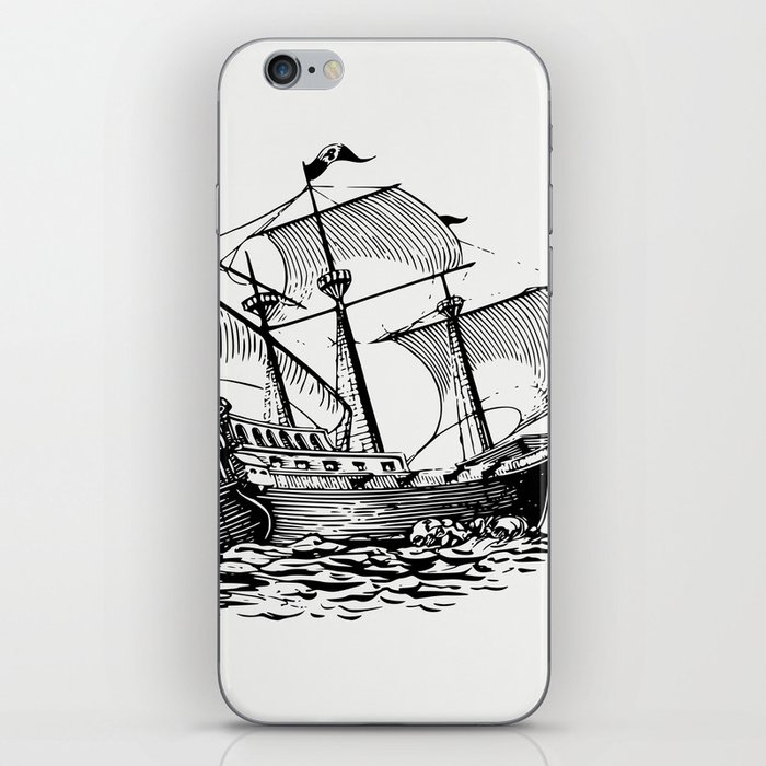 Pirate Ship iPhone Skin