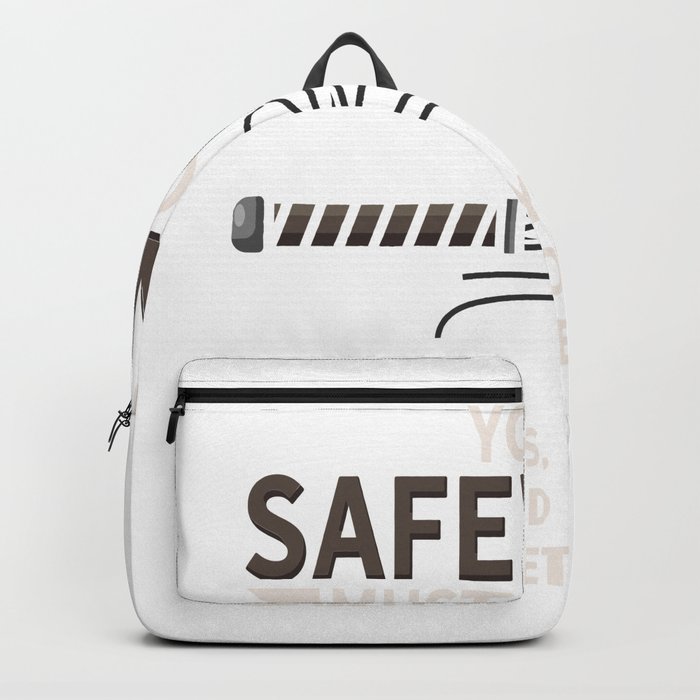Funny BDSM Your Safeword Must Include For Adult Participants graphic  Backpack by AYDreamers