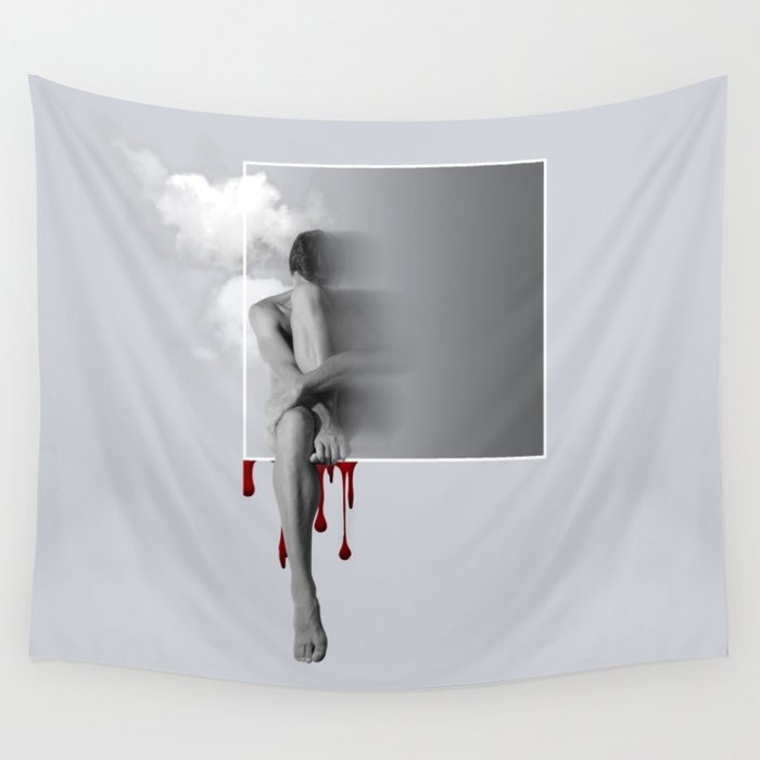 male nude art Wall Tapestry