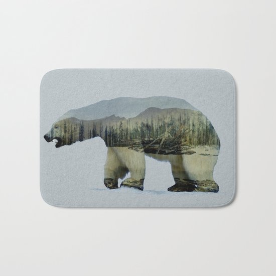 The Polar Bear Bath Mat