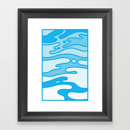 Pop Camo Framed Art Print