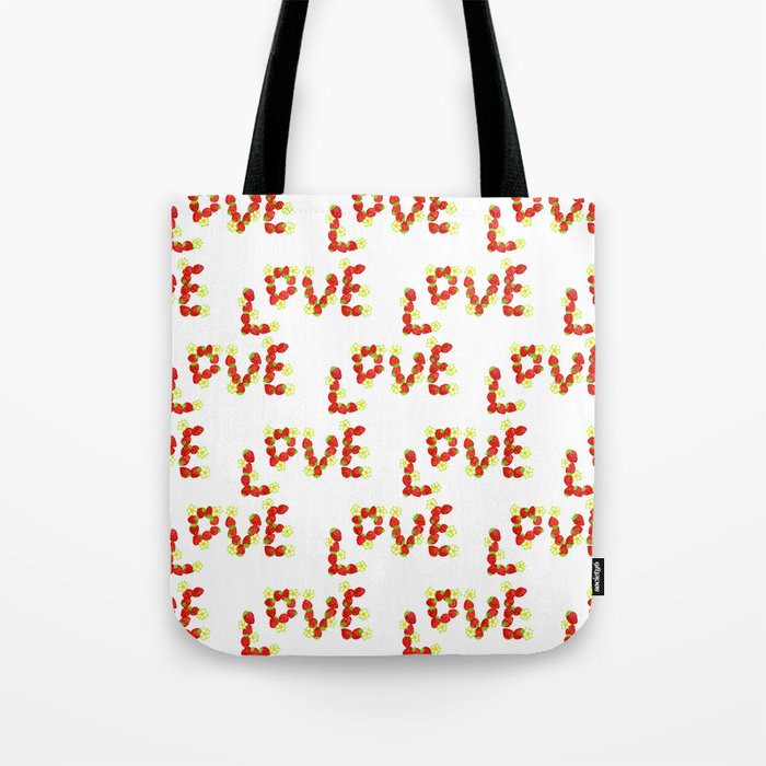 Original Strawberry Love Tote Bag