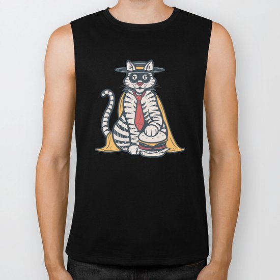 The Cheeze Burglar Biker Tank