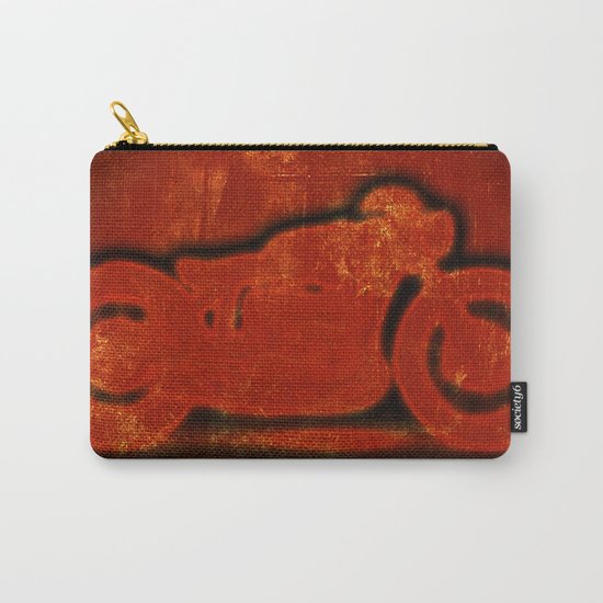 Metalic Red Carry-All Pouch