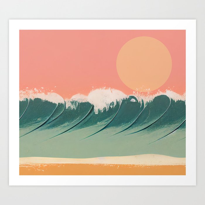 beach Art Print
