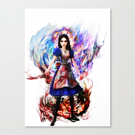 Alice madness returns Canvas Print