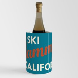 Vintage Mammoth Mountain Ski Poster Wine Chiller