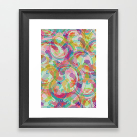 Swirl II Framed Art Print