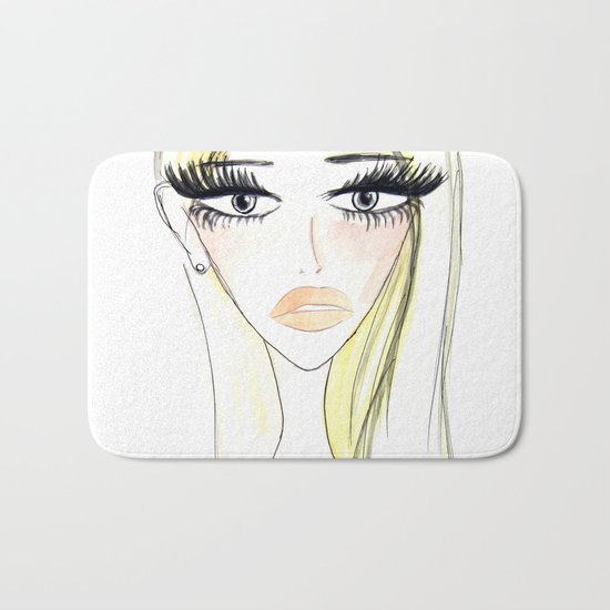 Glam Blondy Bath Mat