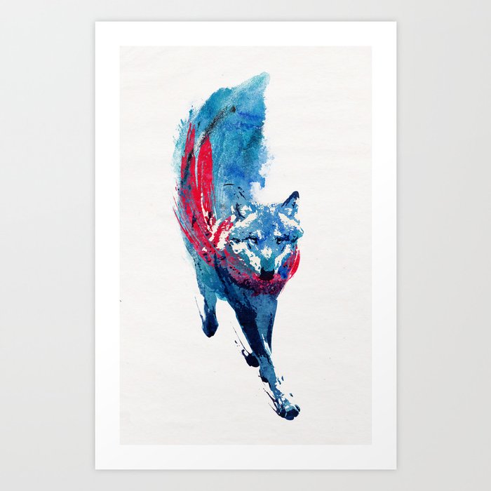 Discover the motif LUPUS LUPUS by Robert Farkas as a print at TOPPOSTER