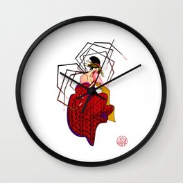Bijinga - Mechanical spider woman Wall Clock
