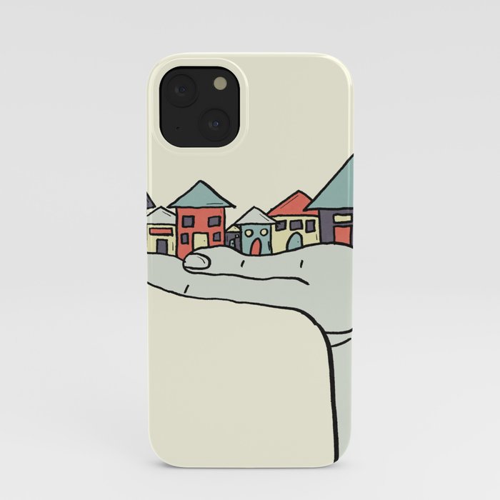 Hand Holding Houses iPhone Case