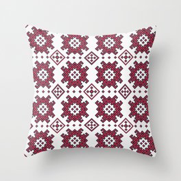  African  Ethnic Cool Boho Geometric Tribal Pattern Throw Pillow