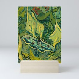 Giant Peacock Moth, 1889 by Vincent van Gogh Mini Art Print