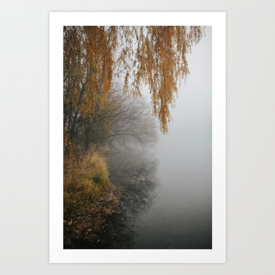 Autumn Fog 1 Art Print