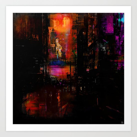 So you when you leave Art Print
