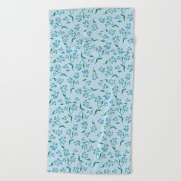 Forget-me-nots Beach Towel