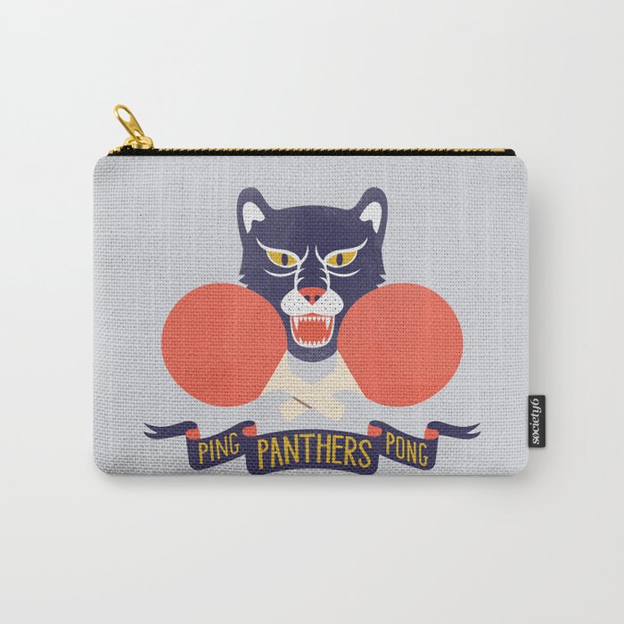 Ping Pong Panthers Carry-All Pouch