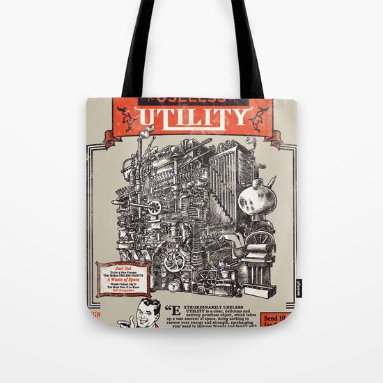 Extraordinarily Useless Utility Tote Bag
