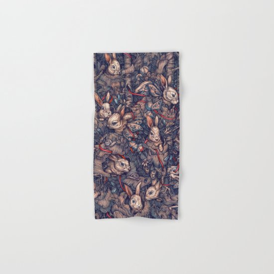 Bunnerflies Hand & Bath Towel