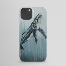 Watercolour Humpback Whale iPhone Case