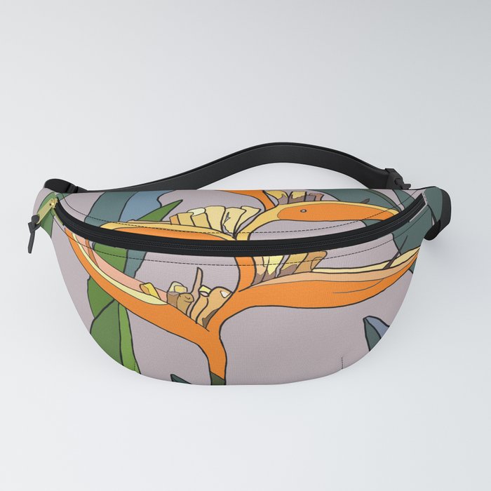 Bird of Paradise Flower - Nature's Lines Fanny Pack