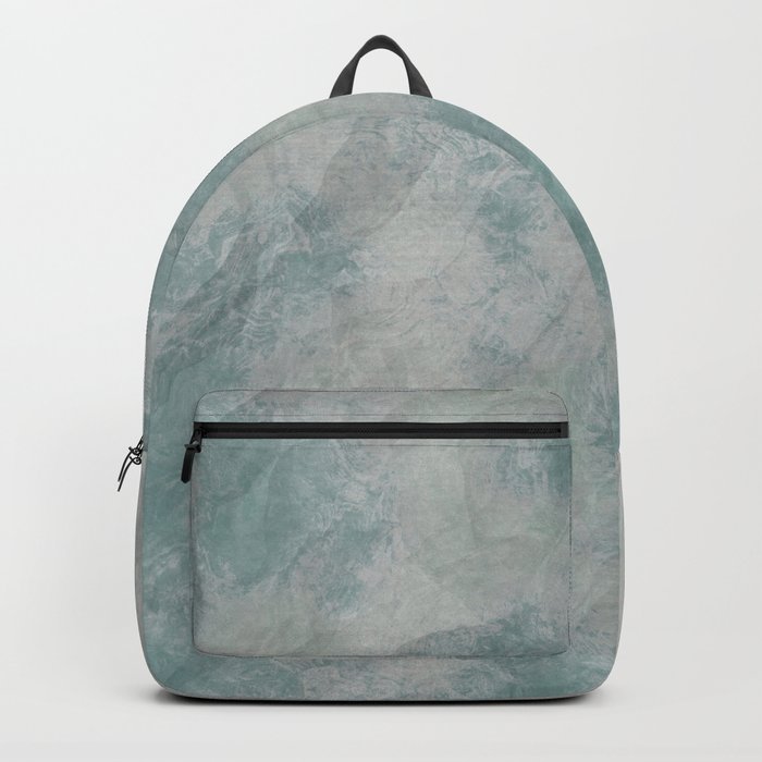 Elegant blue grey bent paper Backpack