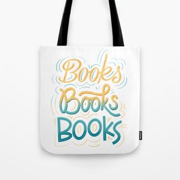 Books Books Books Tote Bag