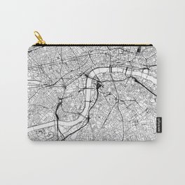 London White Map Carry-All Pouch