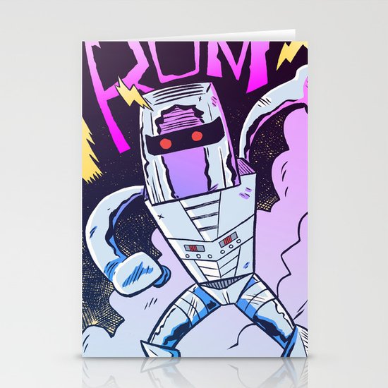 ROM! Stationery Cards