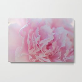 Pink Peony - Flower Photography Metal Print