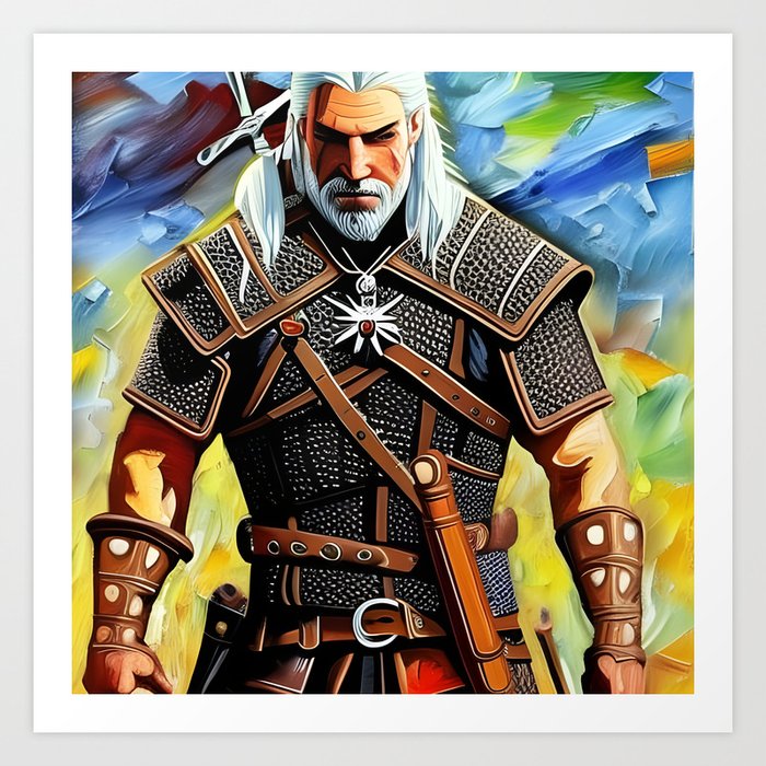 The Witcher 3 Wild Hunt Video Game Wall Art Poster