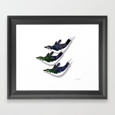 PENGUINS Framed Art Print