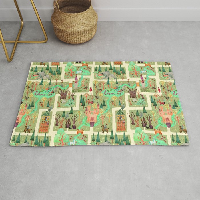 The Enchanted Forest Rug By Annemeier Society6