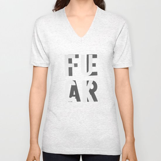 Fuck Fear Unisex V-Neck
