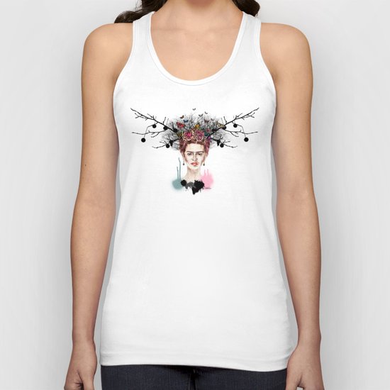 The Little Deer - Frida Kahlo Unisex Tank Top