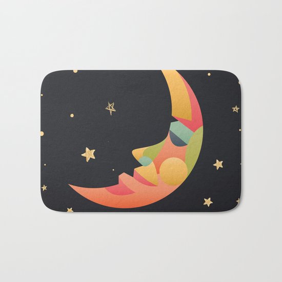 Imaginative Moon Bath Mat